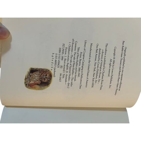 Vintage Tales of Peter Rabbit and His Friends with Illustrations 1984 - Picture 3 of 7